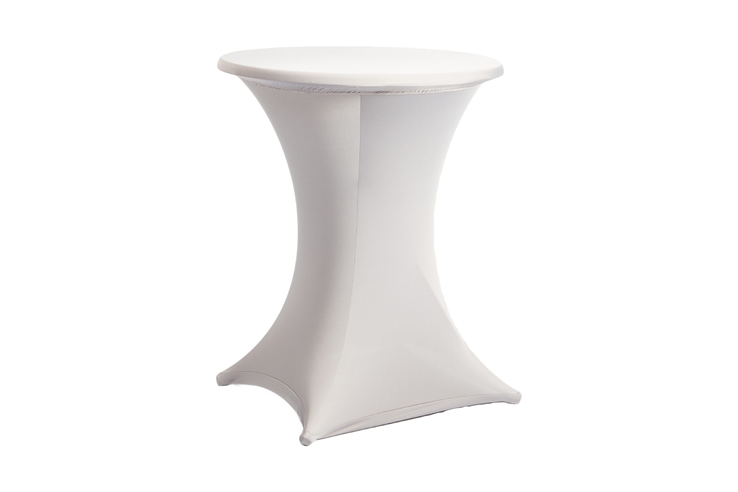 Sta-tafel rok stretch lichtgrijs - Afbeelding 3