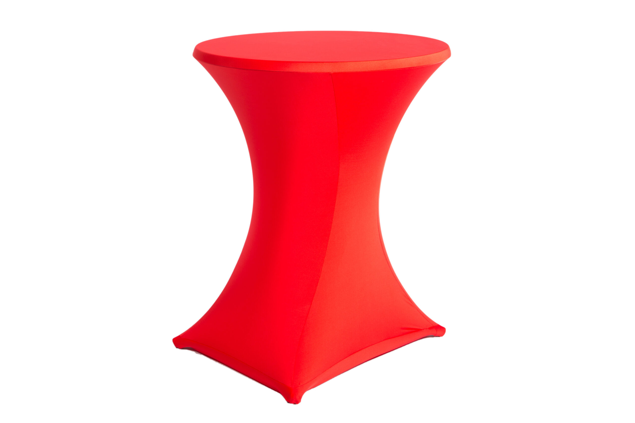 Sta-tafel rok stretch rood