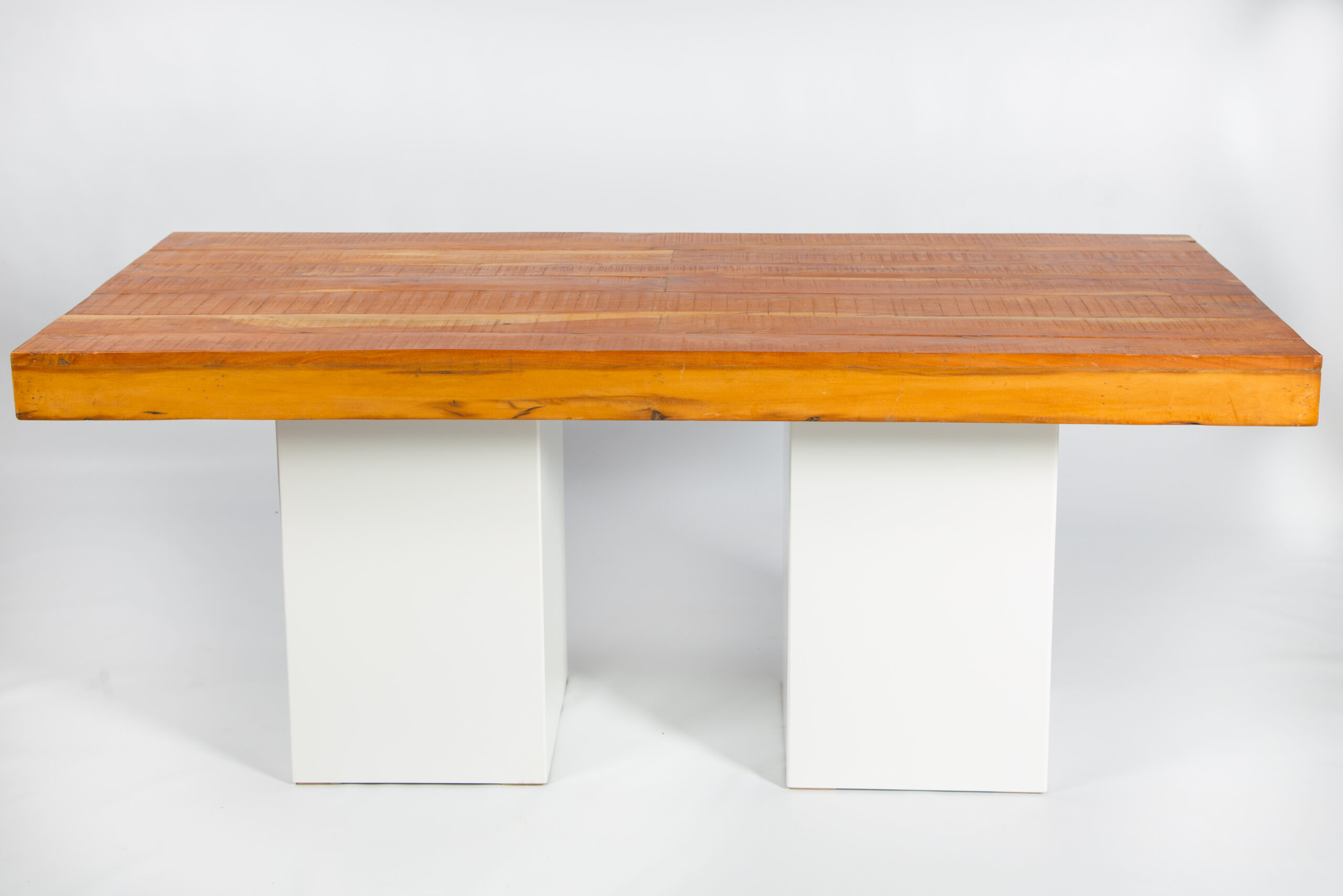 Lage tafel Lounge wit/mango 80 x 180 cm - Afbeelding 2