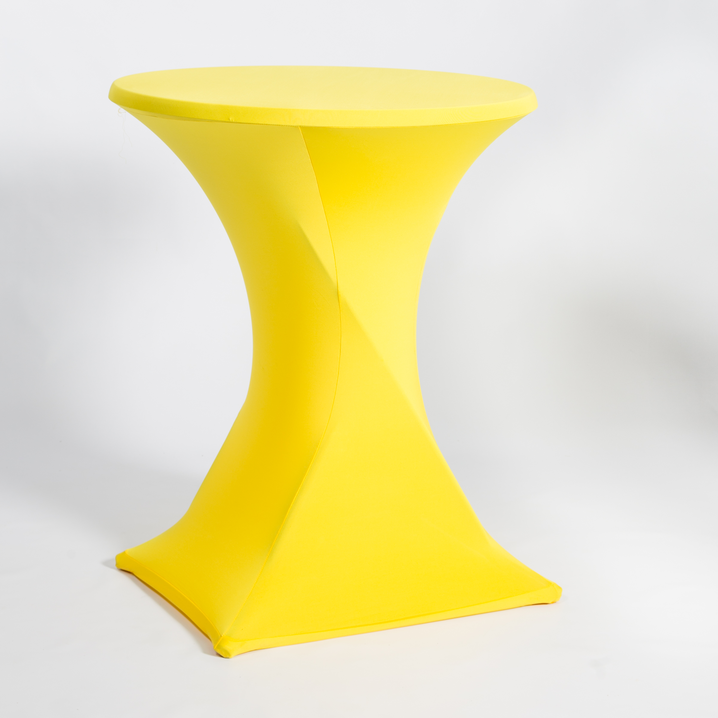 Sta-tafel rok stretch geel - Afbeelding 2
