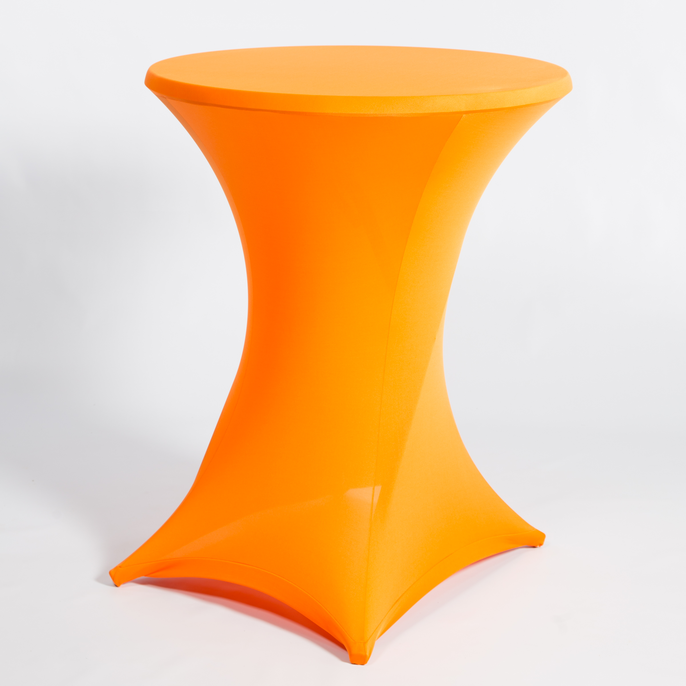 Sta-tafel rok stretch oranje - Afbeelding 2