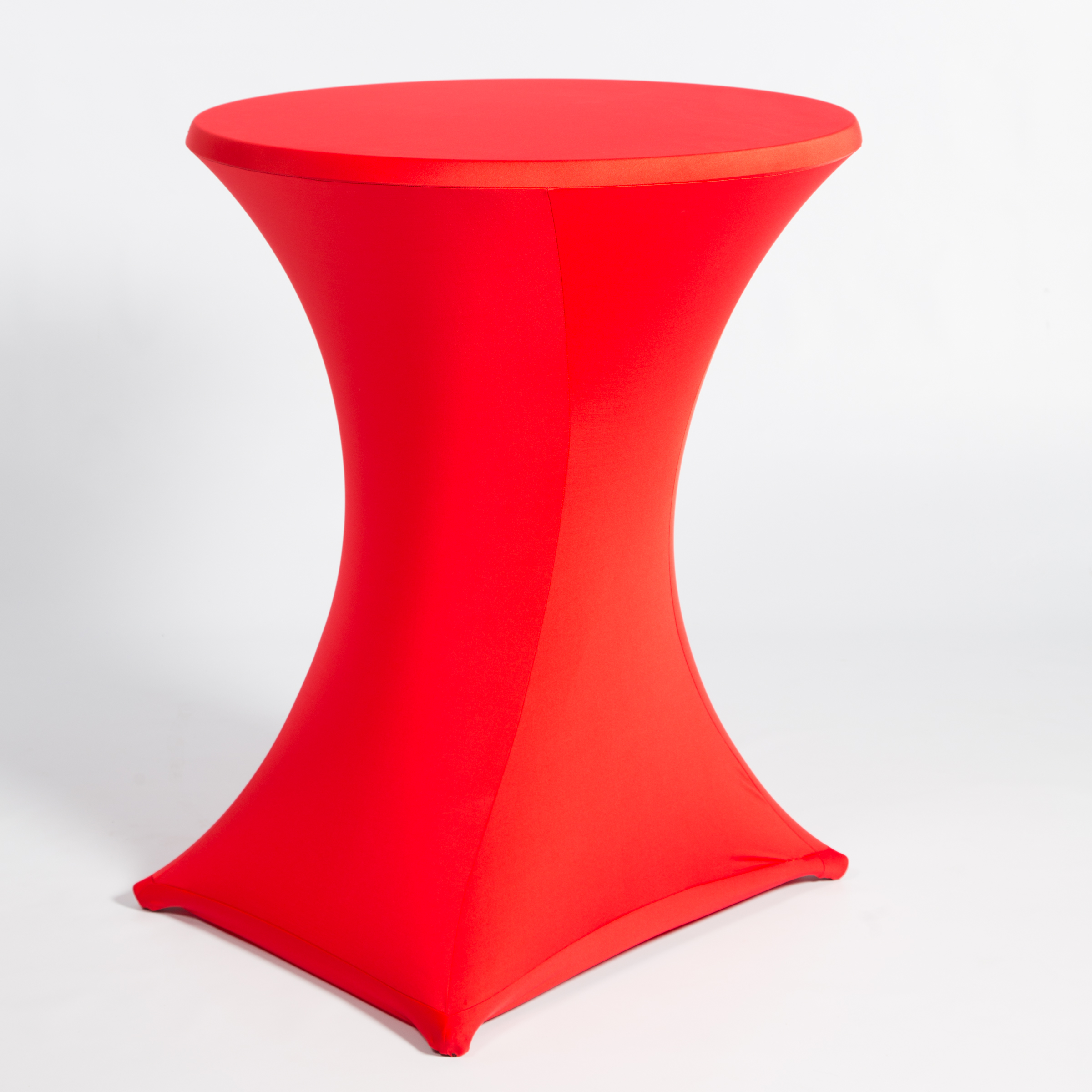 Sta-tafel rok stretch rood - Afbeelding 2