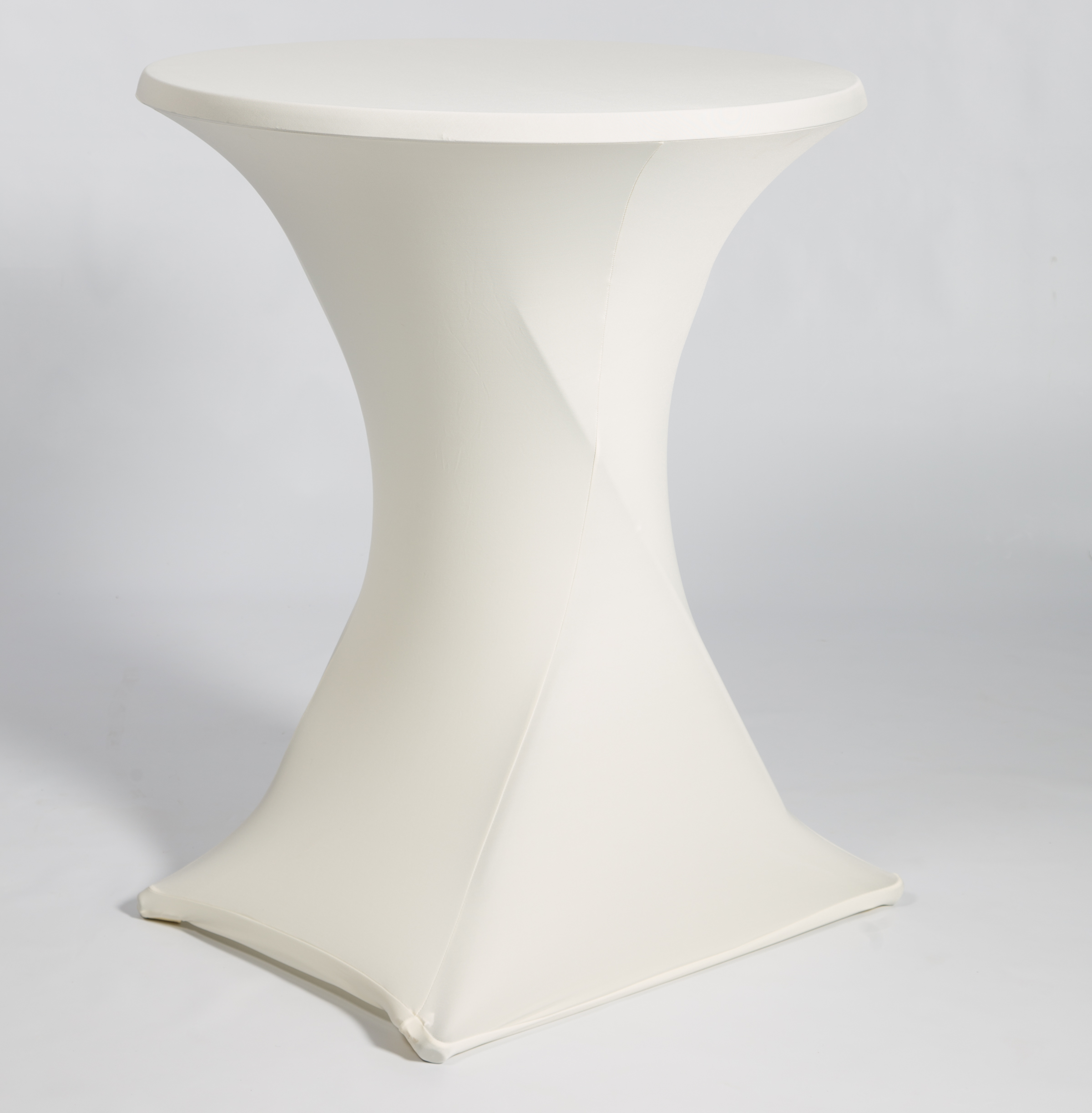 Sta-tafel rok stretch crème - Afbeelding 2