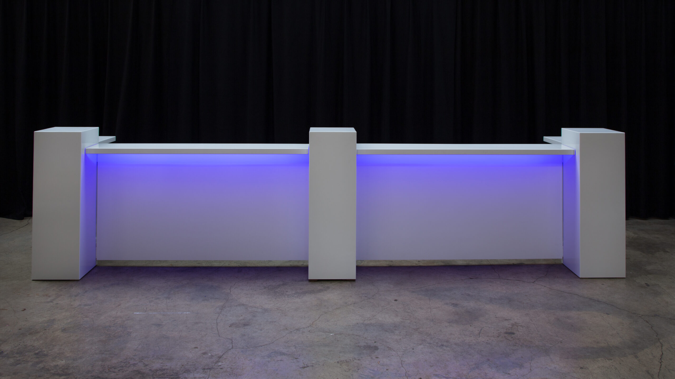 Barombouw 560 cm Lounge wit