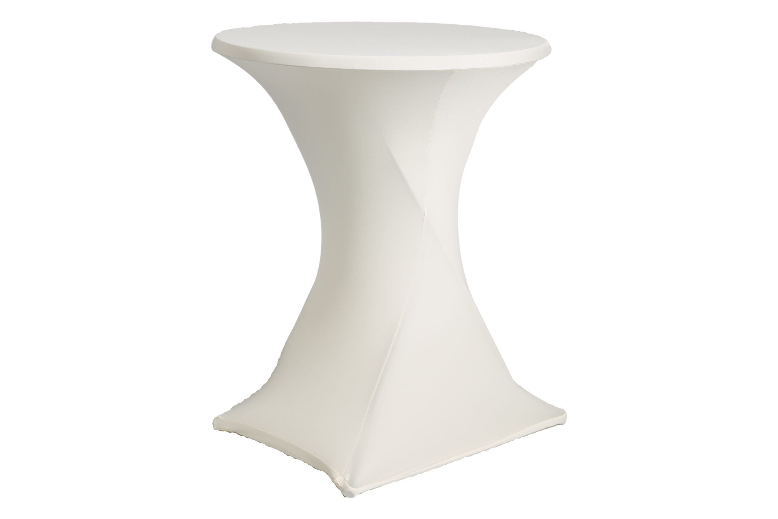 Sta-tafel rok stretch crème