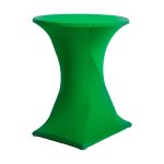 Sta-tafel rok stretch donkergroen