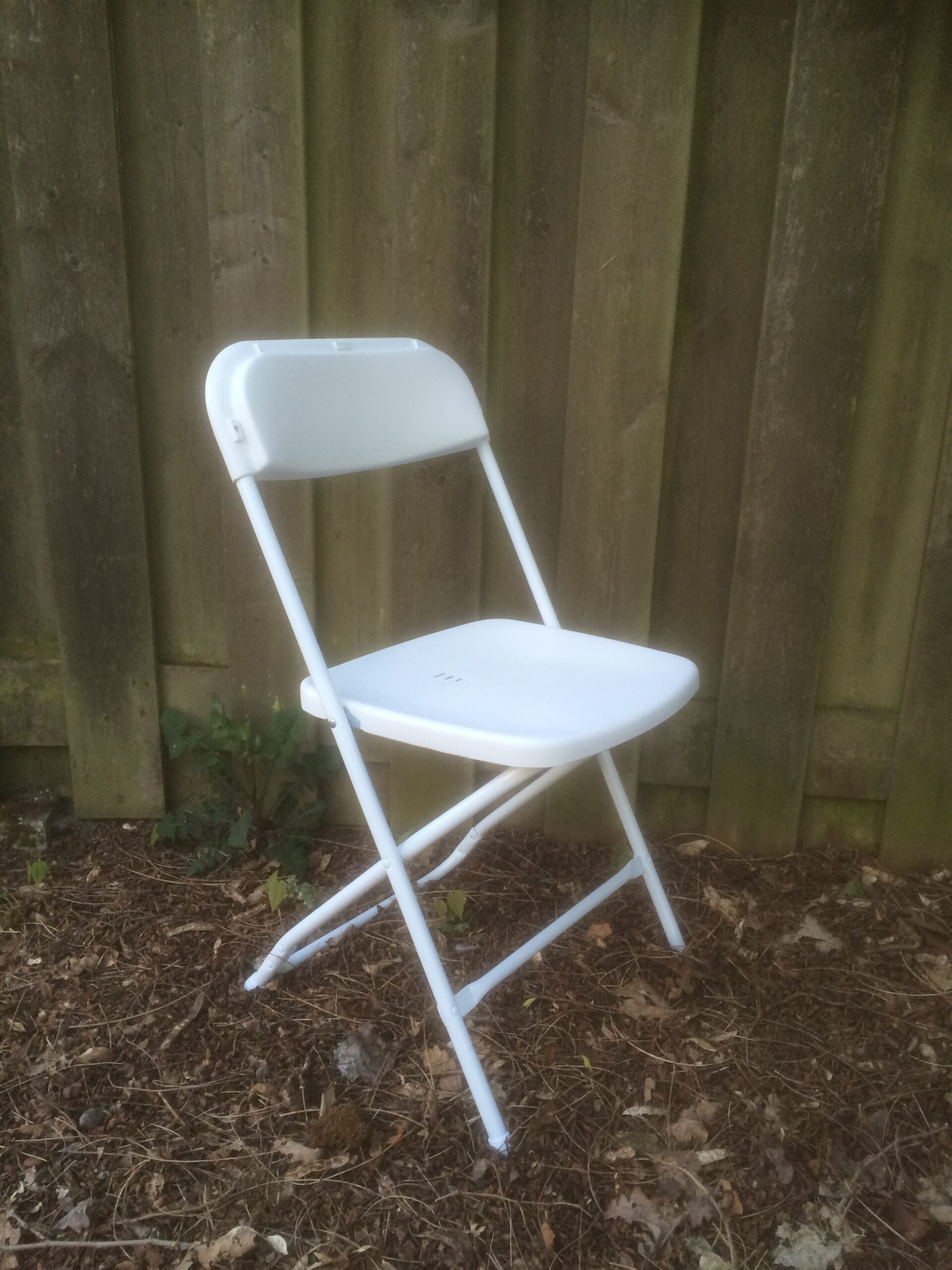 Klapstoel wit - Afbeelding 2