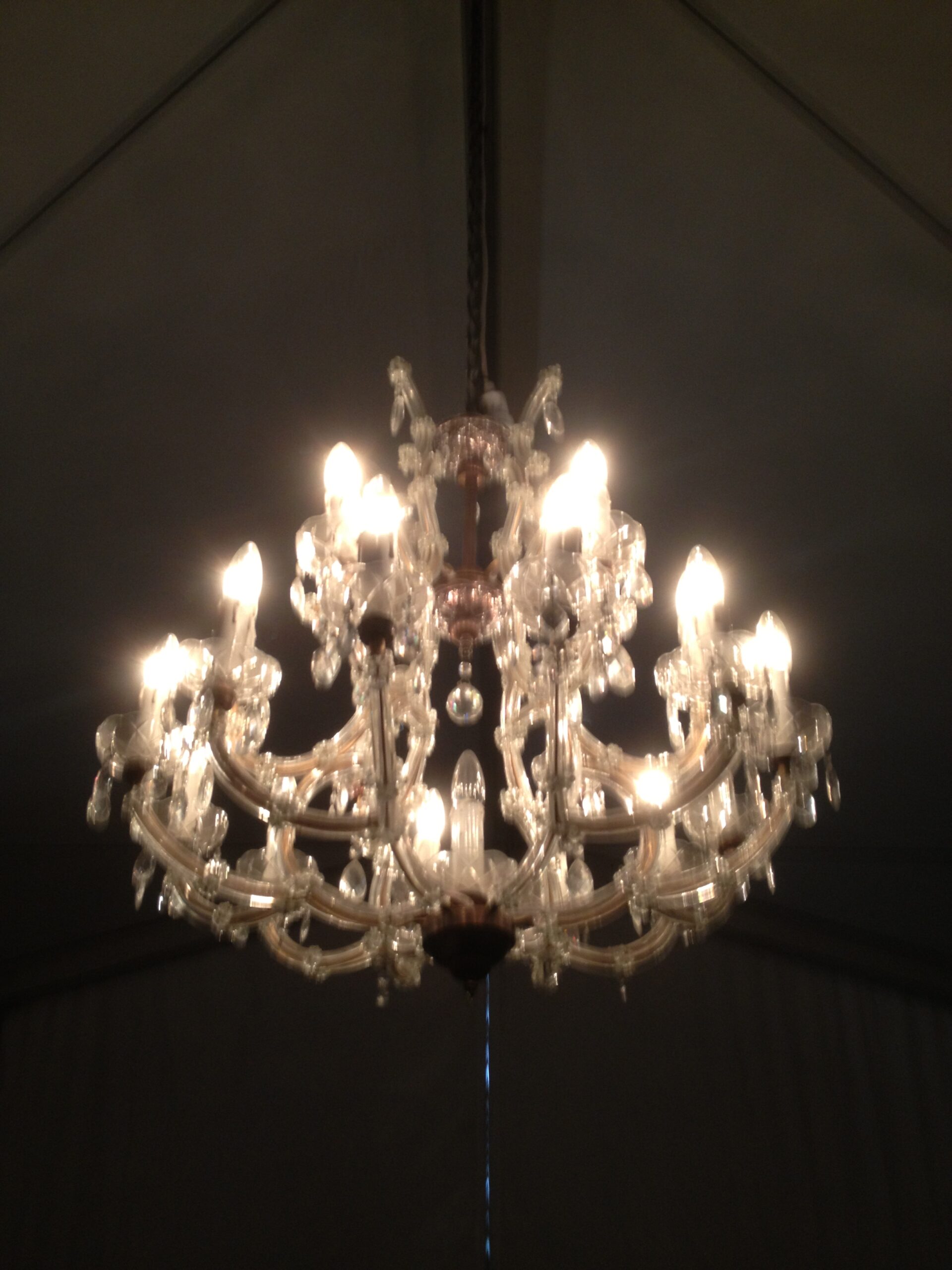 Kroonluchter 80 cm hoog