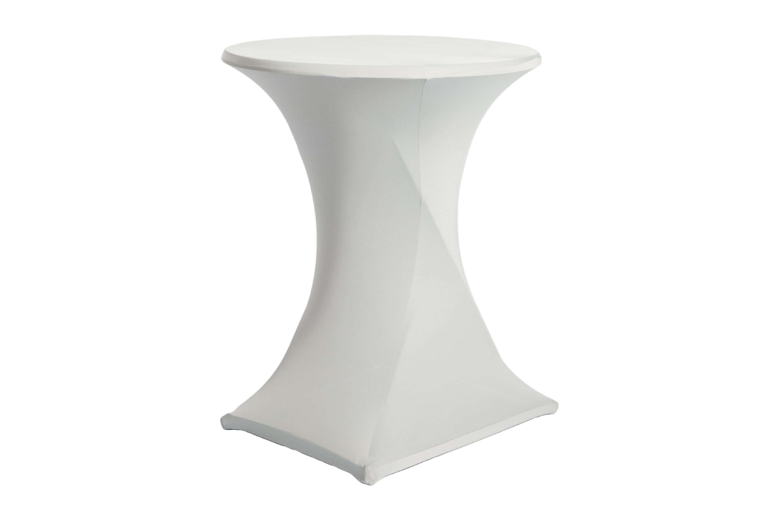 Sta-tafel rok stretch lichtgrijs