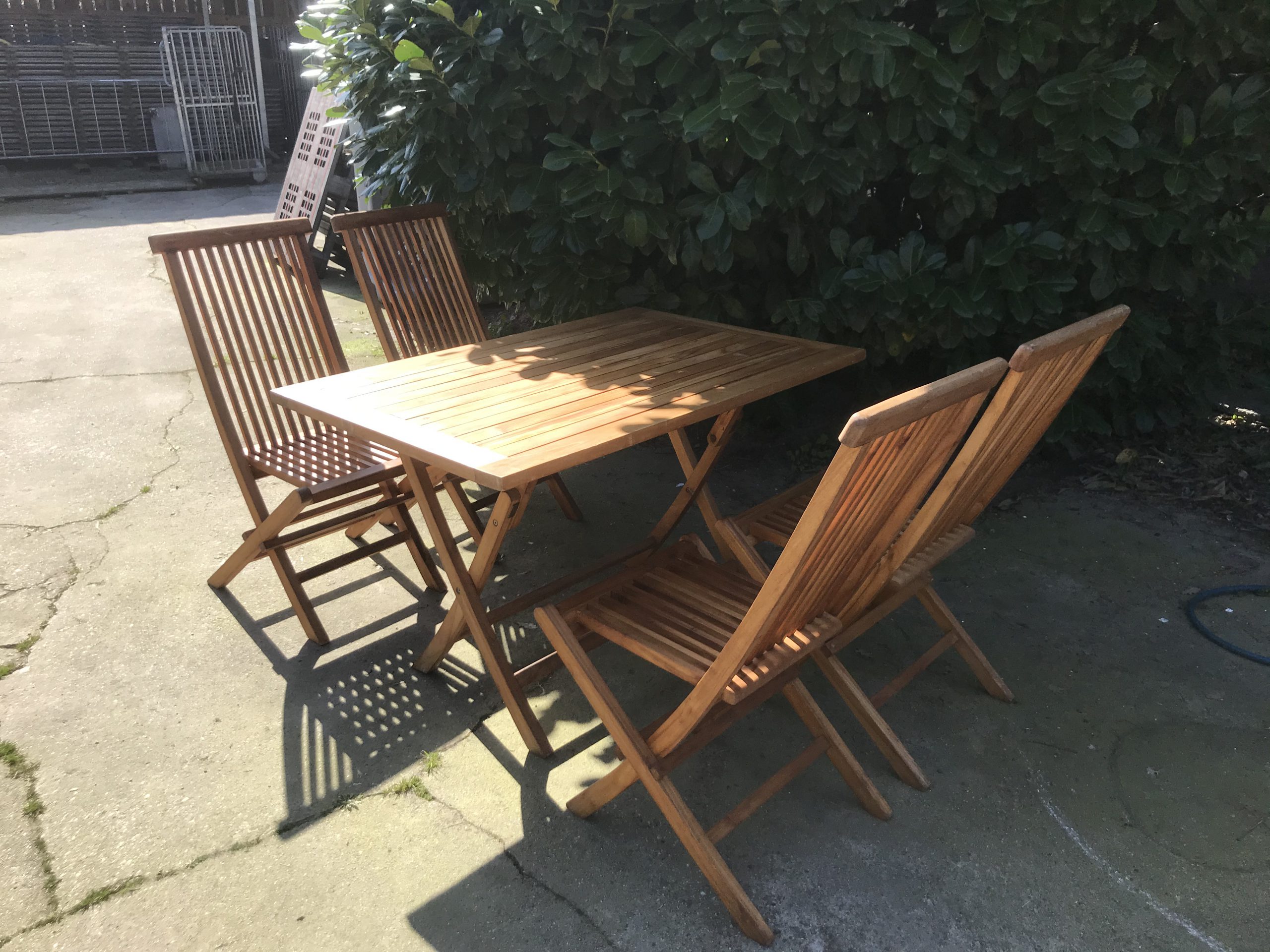 Terras set Teak