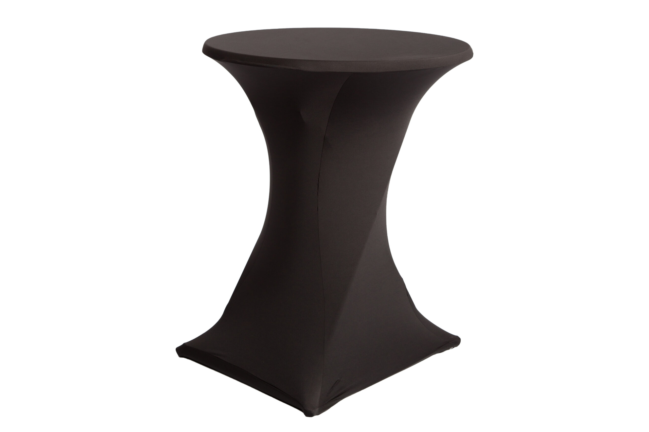 Sta-tafel rok stretch zwart