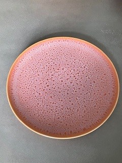 bord plat pretty pink 28,5 cm
